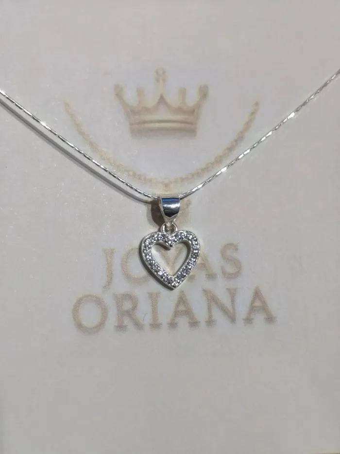 Collar Corazón de Plata