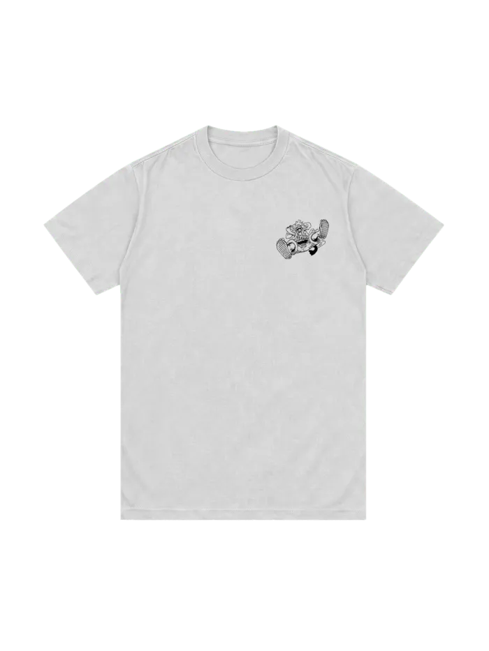 Remera Oversize Kaido vs Luffy 2