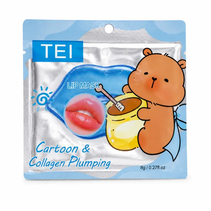 Mascarilla con colageno para labios Tei