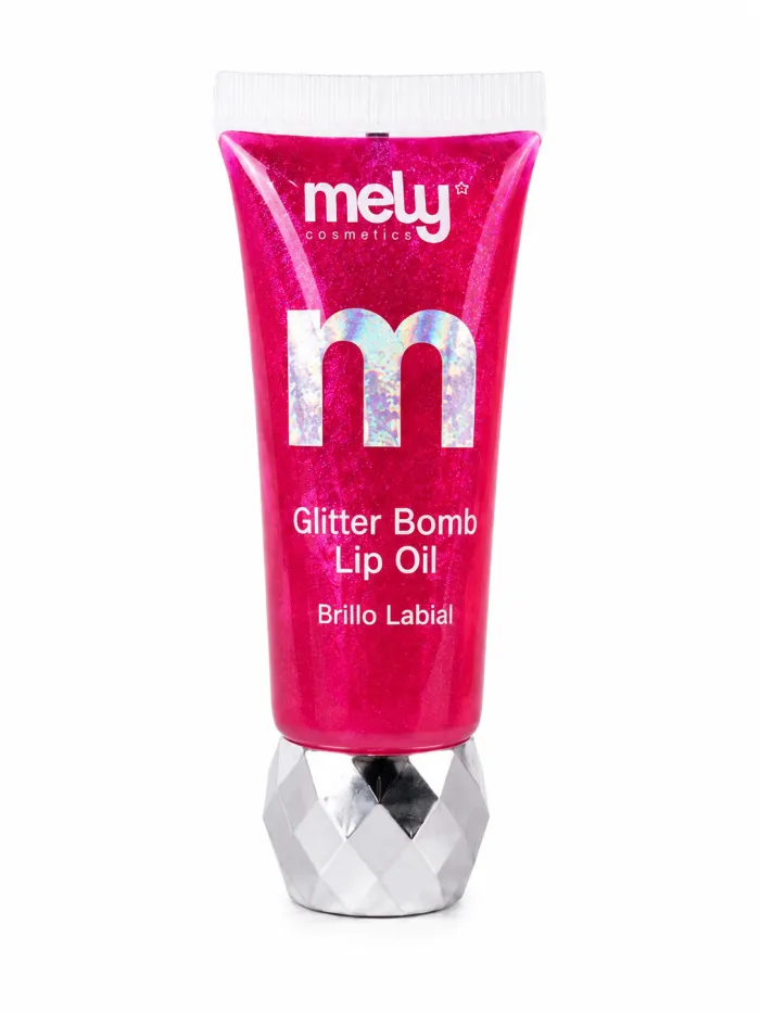 Gloss Mely glitter bomb lip oil