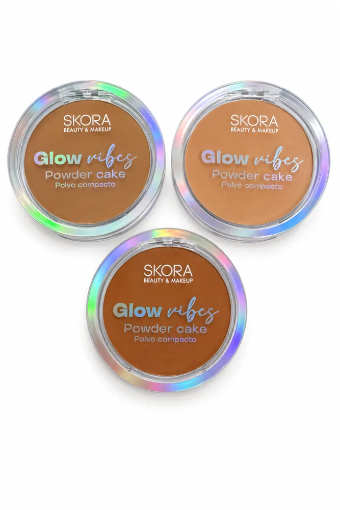 Polvo Compacto SKORA Glow Vibes – Beauty & Makeup