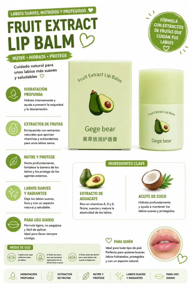 Bálsamo de palta Gege Bear 2