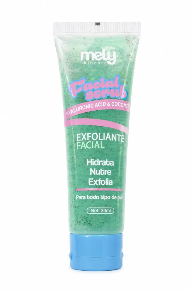 Exfoliante para la cara Mely 30ml