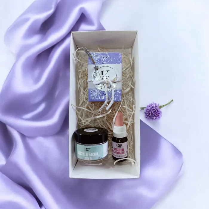 Sets Arcilla fac. Caolin + A.Rosa M + jab. Lavanda