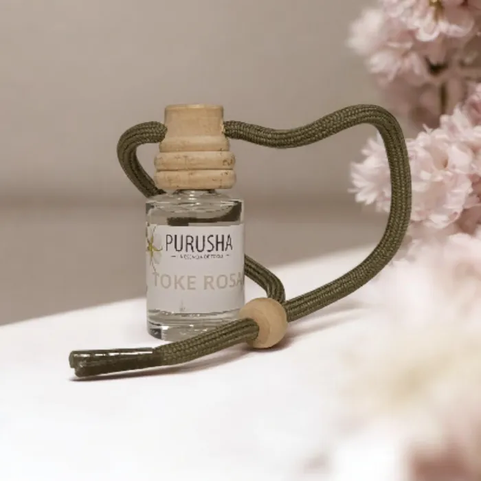 🚗✨ Difusor colgante para auto | 🌸Toke Rosa