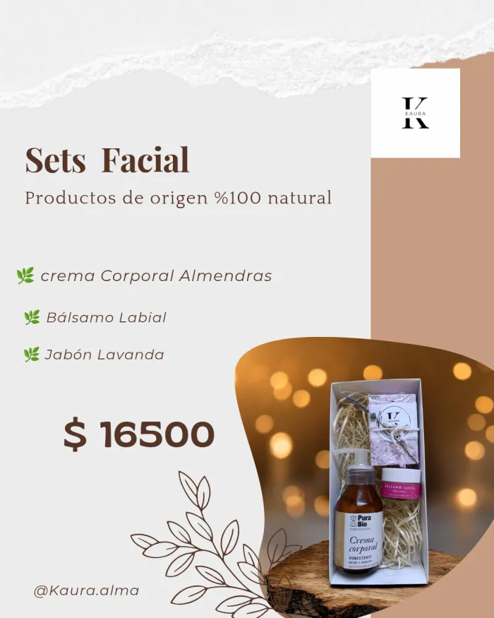 Sets Corporal y Hidratante Labial 