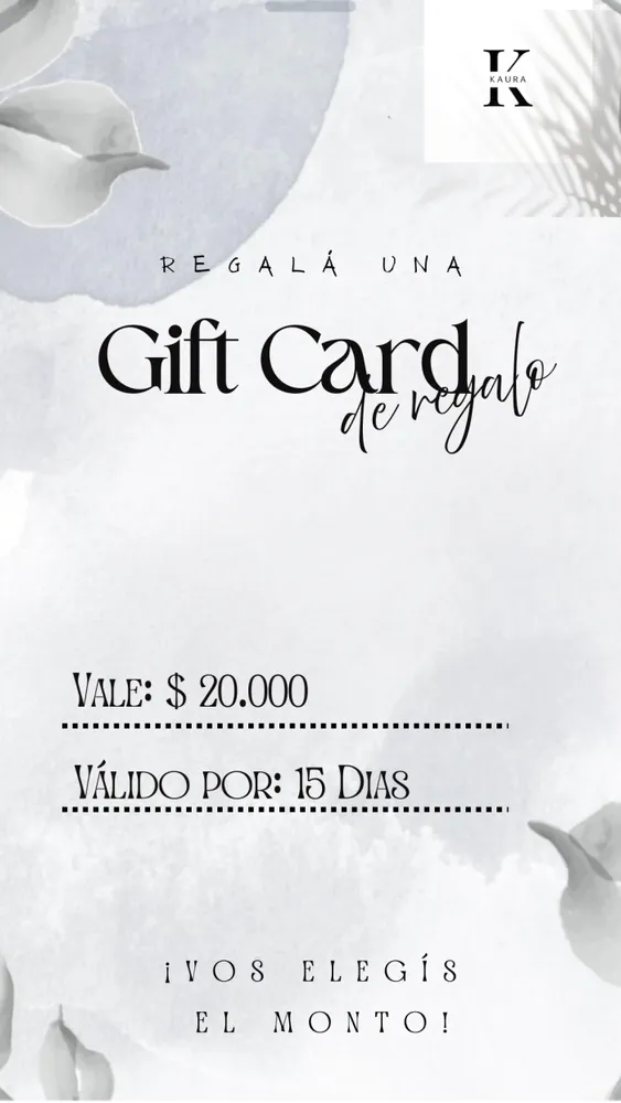 ¡𝐑𝐞𝐠𝐚𝐥𝐚 𝐮𝐧𝐚 𝐆𝐢𝐟𝐭 𝐂𝐚𝐫𝐝𝐬! 💝