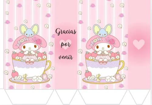 Kit imprimible editable melody