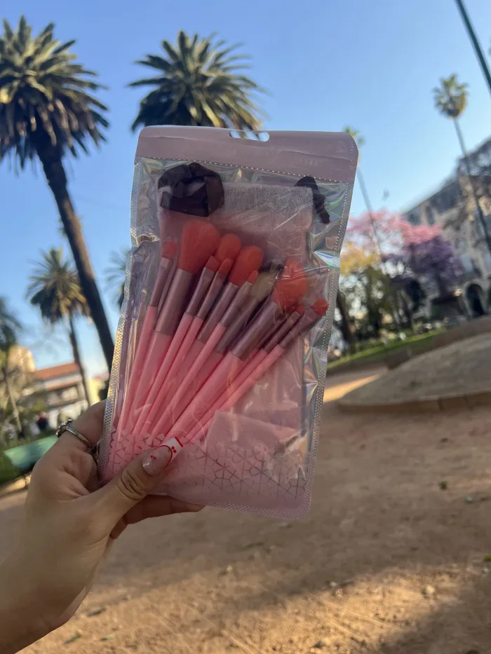 Set de 13 brochas + bolsita 