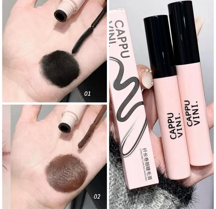 Máscara de pestañas capuvvini (no incluye la caja)