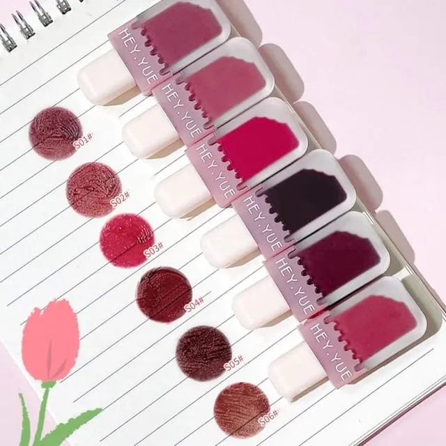 Labial Velvet Heladito Hey Yue 2