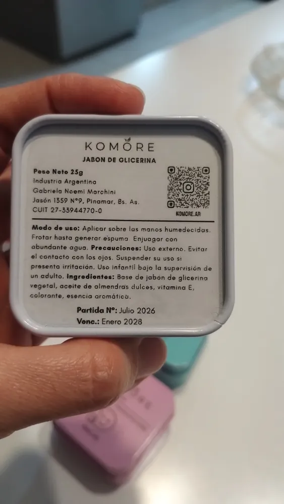 Lata Jabón Pétalos