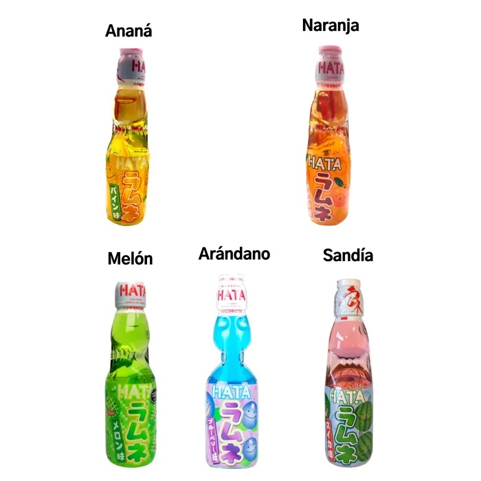 Soda Saborizada Hata Ramune Sabores  2