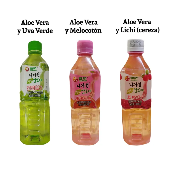 Jugo de Aloe vera Sabores 