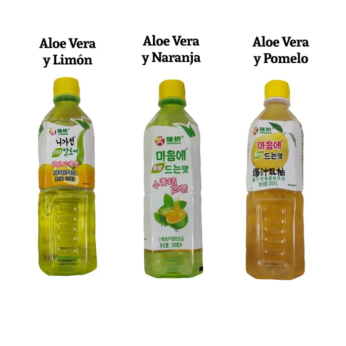 Jugo de Aloe vera Sabores  2