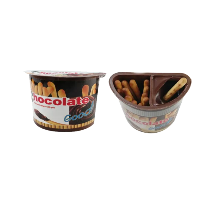 Galletas con crema untable chocolate 