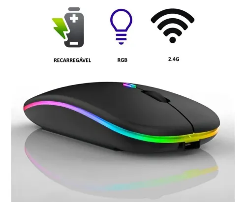 Mouse recargable inalámbrico 2