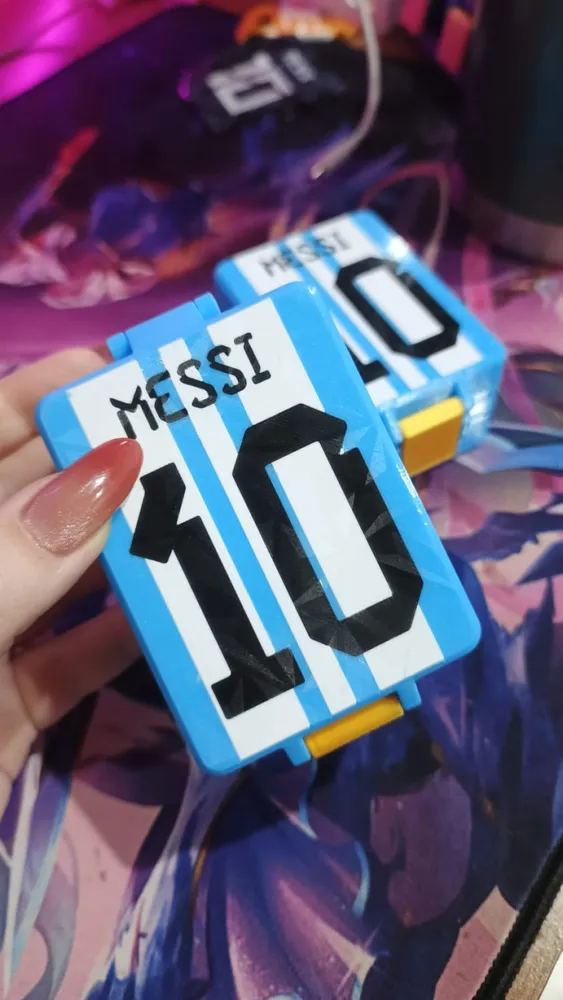 Caja para figuritas del Mundial
