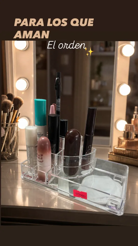 Organizador de maquillaje 