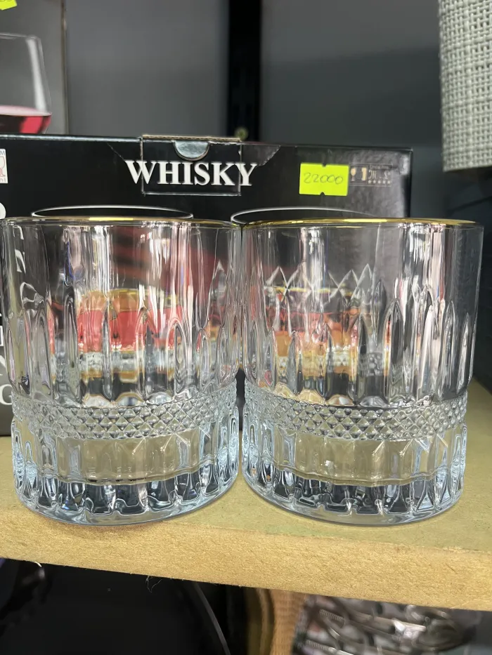 Vaso whisky x2