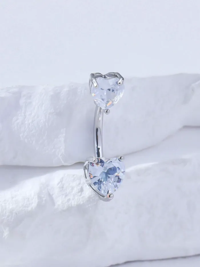 Piercing de Corazon Blanco