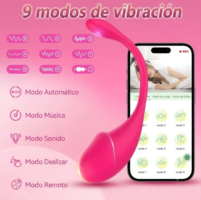 Vibrador Remoto con App