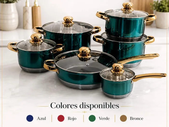 Batería de Cocina Real 2