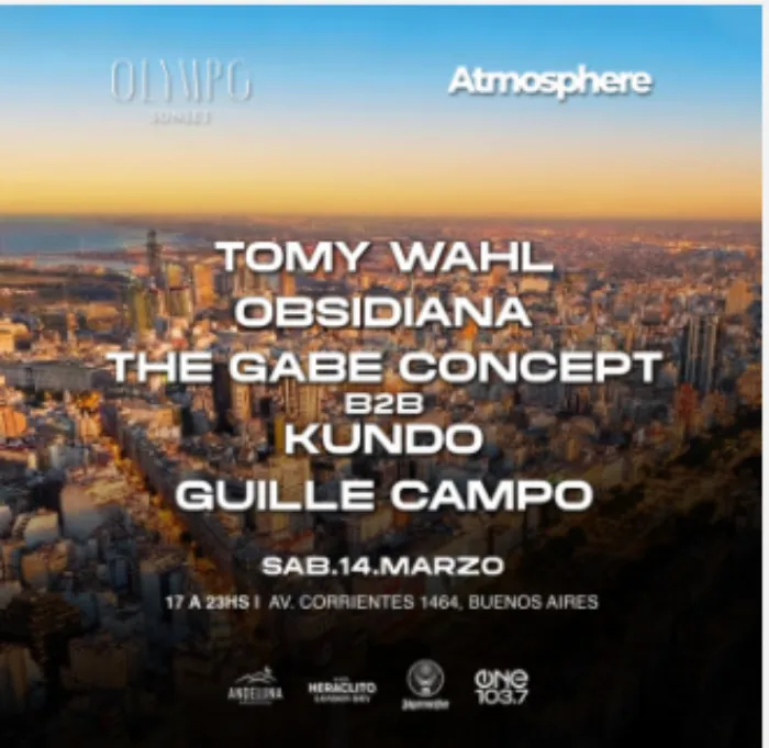 SUNSET PISO 31 SABADO 14/03/2026