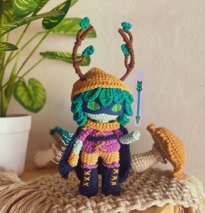 Patron Maga Cazadora 🧶