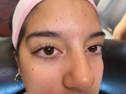 Efecto ojos natural
