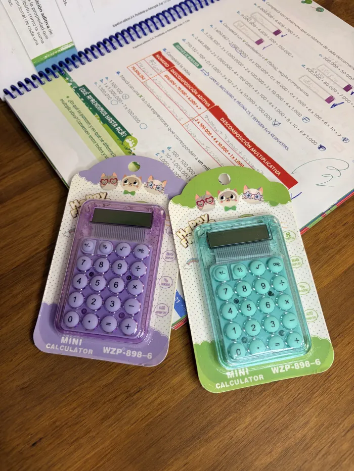 Calculadoras mini