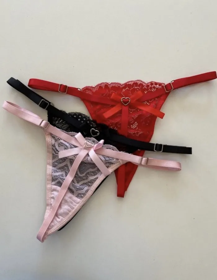 Tanga moño y corazon ( consultar stock)