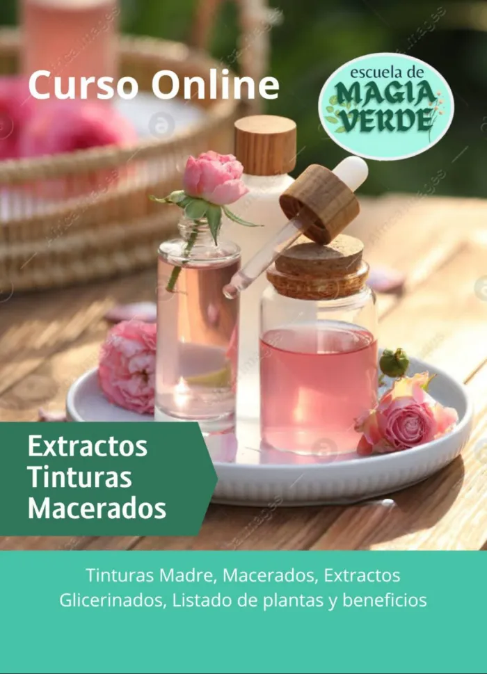 Curso de Extractos, Tinturas y Macerados