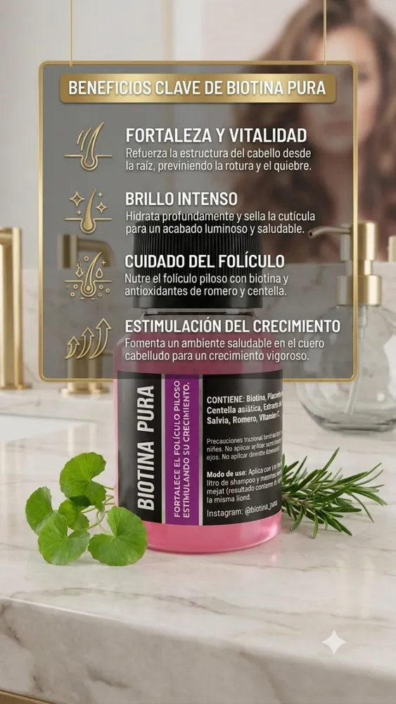 Biotina Pura 50 ml  2