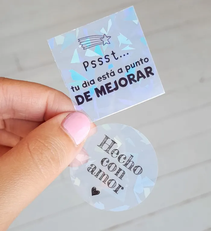 Stickers Filmilo - A prueba de agua 4x4cm