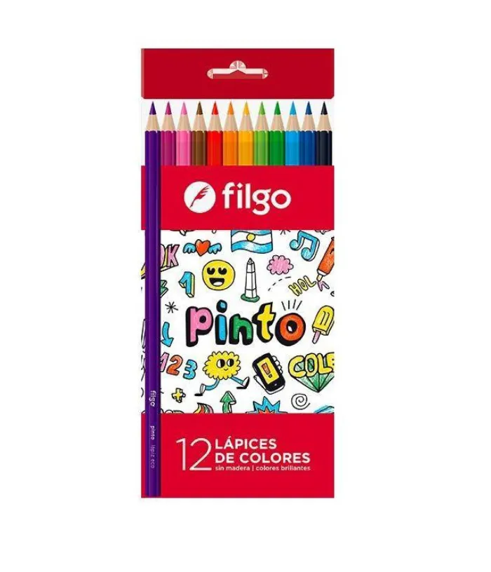 Lápices colores filgo