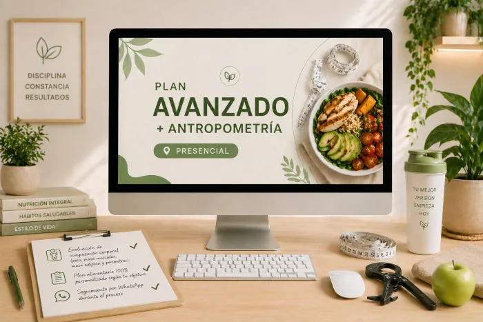 Plan Avanzado — (plan alimentario + antropometria)