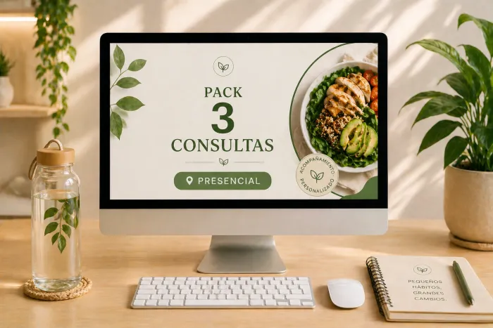 Pack de 3 consultas presencial