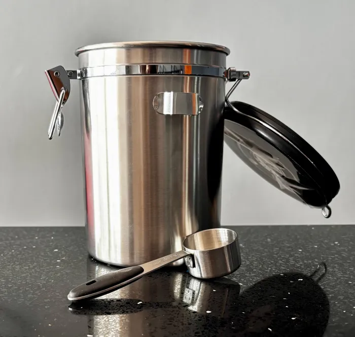 Recipiente para Café Hermético Plata 750gr