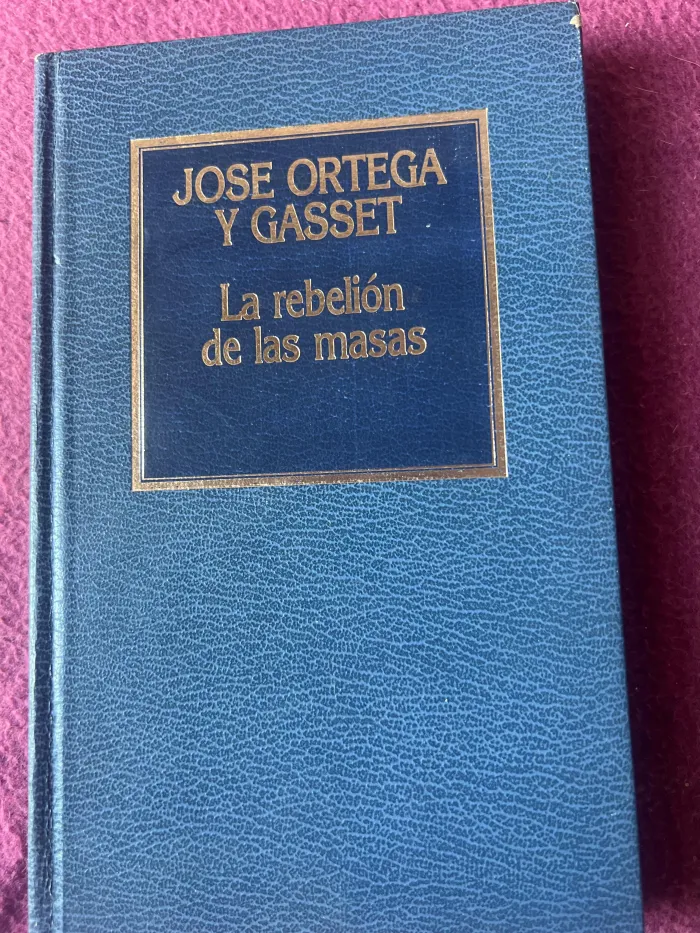 La rebelión de las masas
