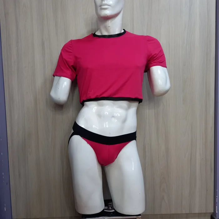 Conjunto jock + crop top 2