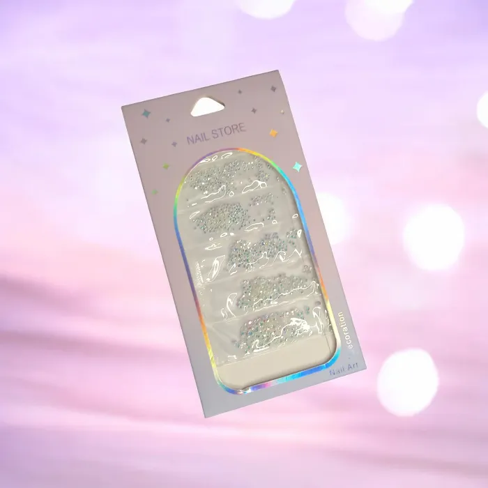 Decoración de Uñas Brillantes