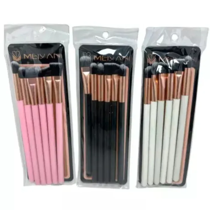 Set de 6 brochas para ojos - PACK 12U