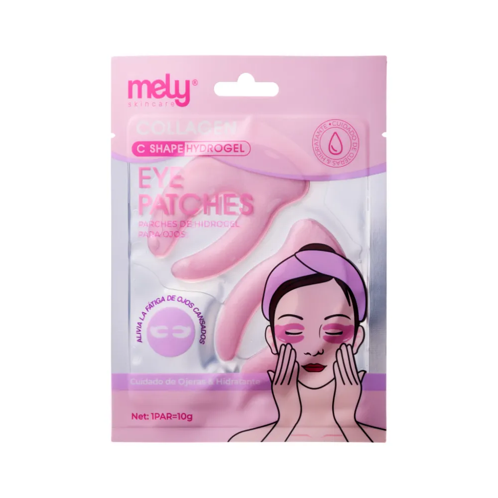 Parches para ojos de hidrogel reafirmante Mely