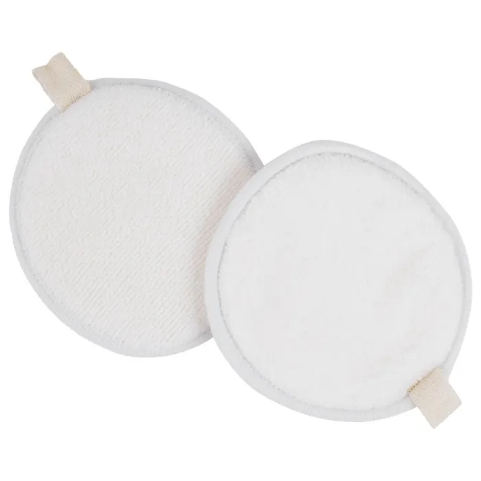 Pads de limpieza color blanco