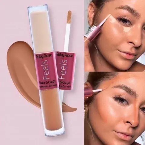 Corrector líquido Feels Duo sculpt Ruby Rose