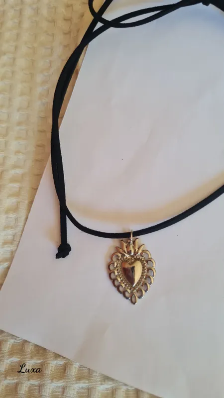 Choker corazón 1