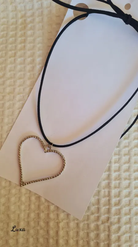 Choker corazón 4