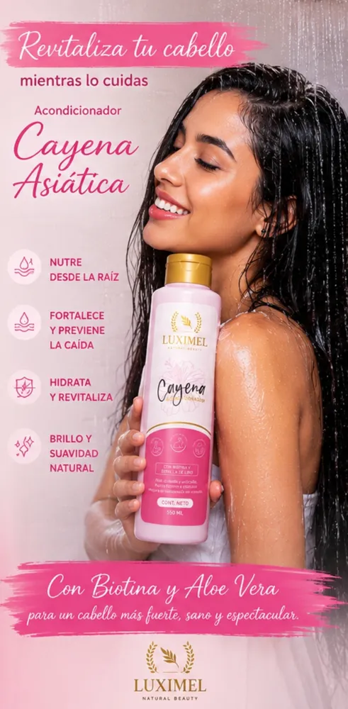 Acondicionador flor de Cayena 