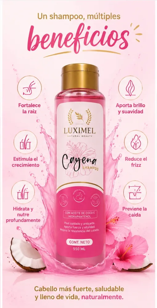 Shampoo de Cayena 